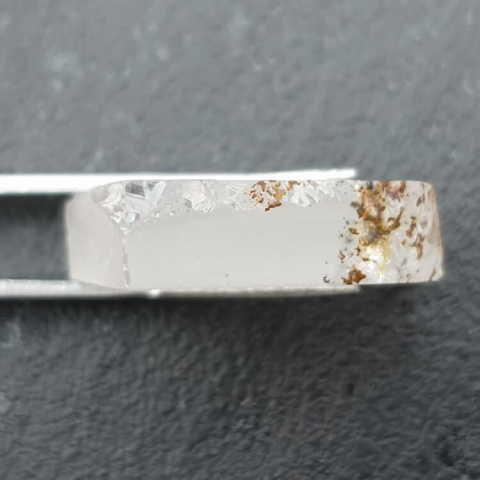 Cut raw rock crystal 32x26 mm No 4 Cut raw rock crystal 32x26 mm No 4
