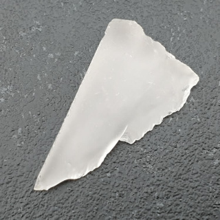 Cut raw rock crystal 34x18 mm No. 3