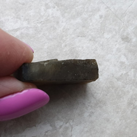 Labradoryt cięty surowy 25x21 mm nr 164 Labradoryt cięty surowy 25x21 mm nr 164