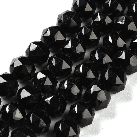 Faceted tourmaline ball with hole 7-8 mm 4 pcs Faceted tourmaline ball with hole 7-8 mm 4 pcs