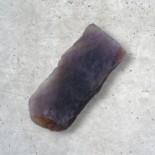 Amethyst cut raw 34x15 mm no 84