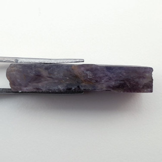 Amethyst cut raw 34x15 mm no 84