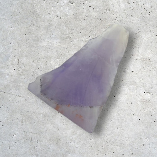 Amethyst cut raw 35x24 mm No. 64