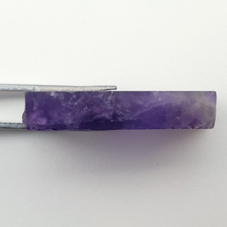 Amethyst cut raw 36x23 mm No 53