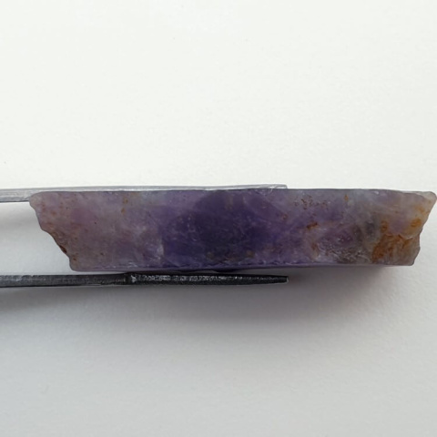 Amethyst cut raw 37x19 mm No 58 Amethyst cut raw 37x19 mm No 58