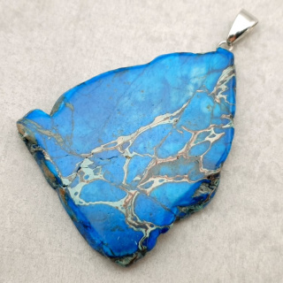 Imperial jasper pendant 47x38 mm no. 186