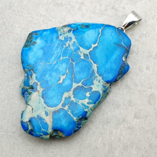 Imperial jasper pendant 48x35 mm no. 172