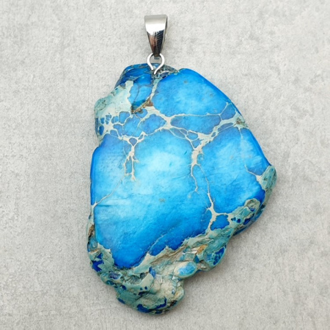 Imperial jasper pendant 48x35 mm no. 172 Imperial jasper pendant 48x35 mm no. 172
