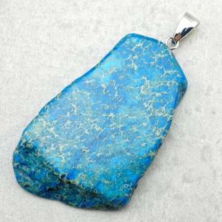 Imperial jasper pendant 49x30 mm no. 151