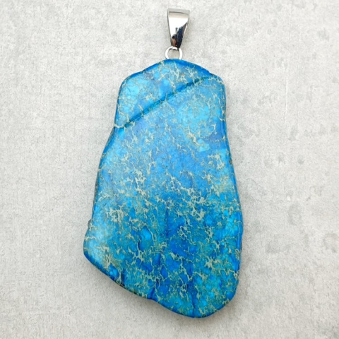 Imperial jasper pendant 49x30 mm no 151 Imperial jasper pendant 49x30 mm no 151