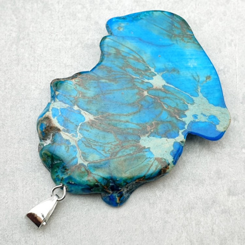 Imperial jasper pendant 50x39 mm no. 185 Imperial jasper pendant 50x39 mm no. 185