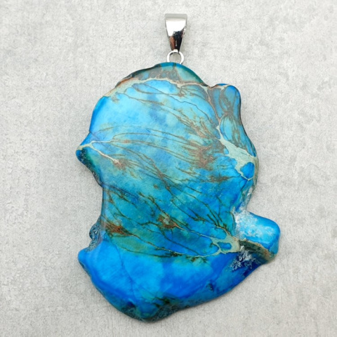 Imperial jasper pendant 50x39 mm no. 185 Imperial jasper pendant 50x39 mm no. 185