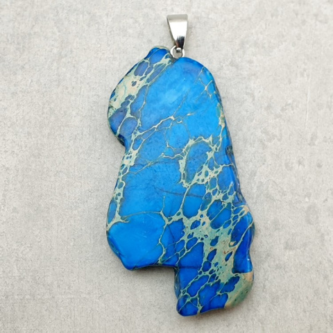 Imperial jasper pendant 56x31 mm no. 169 Imperial jasper pendant 56x31 mm no. 169