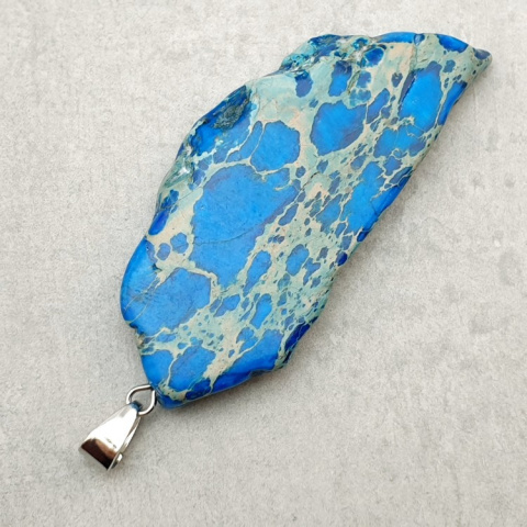 Imperial jasper pendant 57x26 mm no 182 Imperial jasper pendant 57x26 mm no 182
