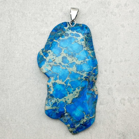 Imperial jasper pendant 60x33 mm no. 143 Imperial jasper pendant 60x33 mm no. 143