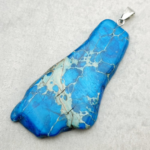 Imperial jasper pendant 63x32 mm no 154 Imperial jasper pendant 63x32 mm no 154