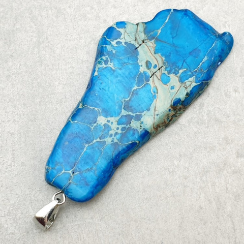 Imperial jasper pendant 63x32 mm no 154 Imperial jasper pendant 63x32 mm no 154