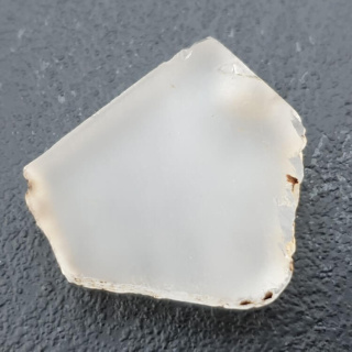 Cut raw rock crystal 26x22 mm No. 83