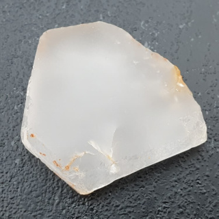 Cut raw rock crystal 30x24 mm No 78