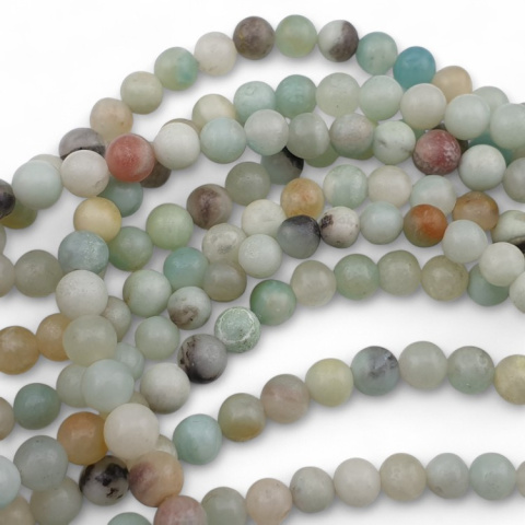Amazonite ball 6 mm cord Amazonite ball 6 mm cord