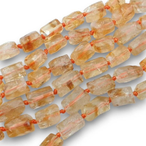 Cytryn walec nieregularny 10-13 mm 2 szt Cytryn walec nieregularny 10-13 mm 2 szt