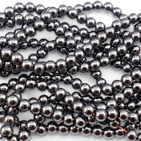 Hematite ball 6 mm 20 pcs Hematite ball 6 mm 20 pcs