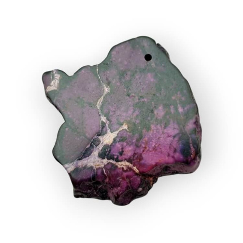 Imperial jasper slice with hole 35x35 mm no 118 Imperial jasper slice with hole 35x35 mm no 118