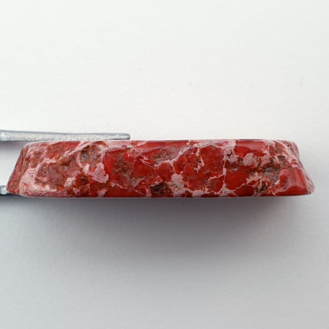 Imperial jasper slice with hole 36x20 mm no. 149 Imperial jasper slice with hole 36x20 mm no. 149
