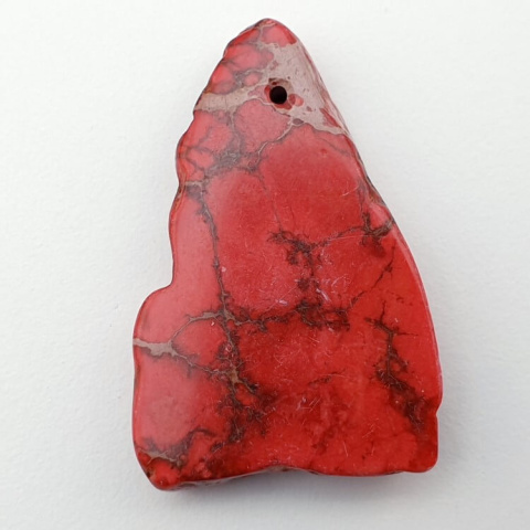 Imperial jasper slice with hole 38x25 mm no. 147 Imperial jasper slice with hole 38x25 mm no. 147