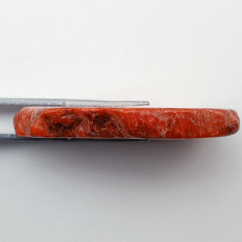 Imperial jasper slice with hole 39x26 mm no. 125 Imperial jasper slice with hole 39x26 mm no. 125