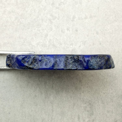 Imperial jasper slice with hole 45x28 mm no. 113 Imperial jasper slice with hole 45x28 mm no. 113