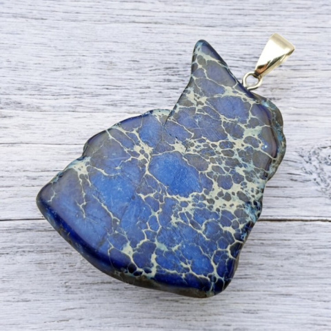 Imperial jasper pendant 42x34 mm no 212 Imperial jasper pendant 42x34 mm no 212