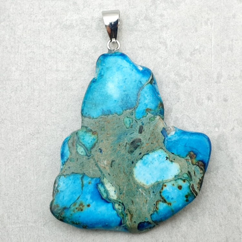 Imperial jasper pendant 44x35 mm no 189 Imperial jasper pendant 44x35 mm no 189