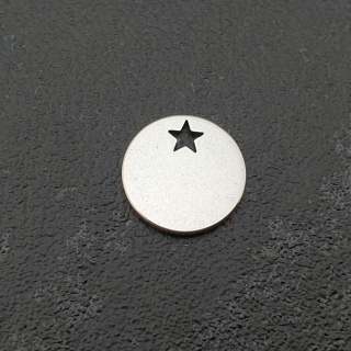 Pendant ring stainless steel fi 13 mm 1pc