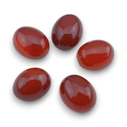 Agate red cabochon 10x8 mm 1 pc Agate red cabochon 10x8 mm 1 pc