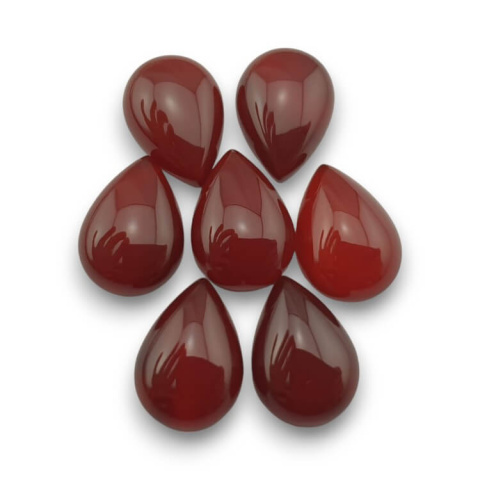 Agate red cabochon teardrop 14x10 mm 1 pcs Agate red cabochon teardrop 14x10 mm 1 pcs