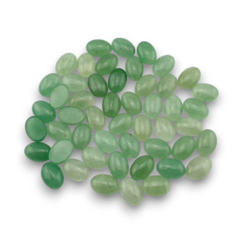 Awenturyn zielony kaboszon 14x10 mm 1 szt Awenturyn zielony kaboszon 14x10 mm 1 szt