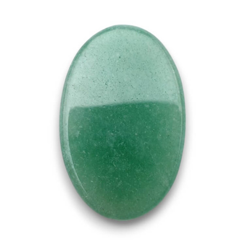Green aventurine cabochon 33x21 mm no 38 Green aventurine cabochon 33x21 mm no 38