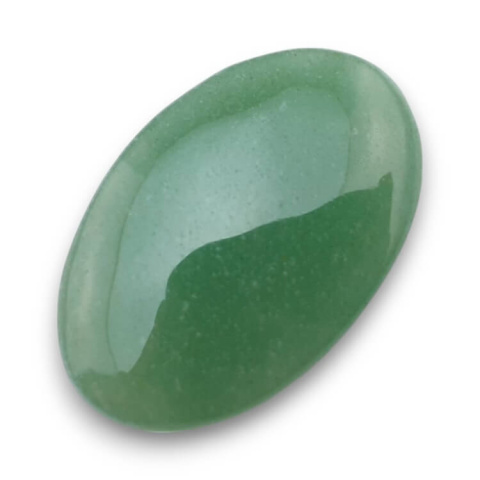 Green aventurine cabochon 33x22 mm no 55