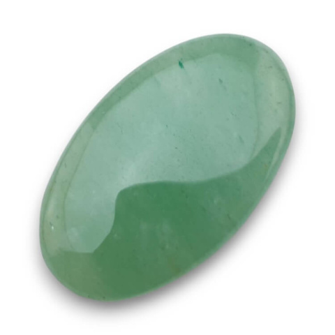 Green aventurine cabochon 34x21 mm no 91