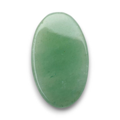 Green aventurine cabochon 34x21 mm no 91