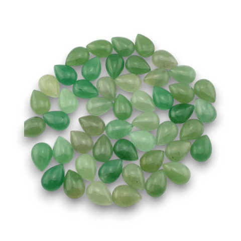 Awenturyn zielony kaboszon łezka 18x13 mm 1 szt Awenturyn zielony kaboszon łezka 18x13 mm 1 szt