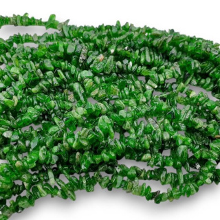Diopsyd chopped 3-8 mm string 39 cm
