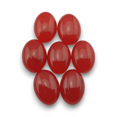Jadeite red cabochon 14x10 mm 1 pc Jadeite red cabochon 14x10 mm 1 pc
