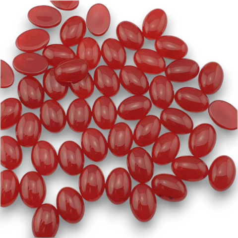 Jadeite red cabochon 14x10 mm 1 pc Jadeite red cabochon 14x10 mm 1 pc