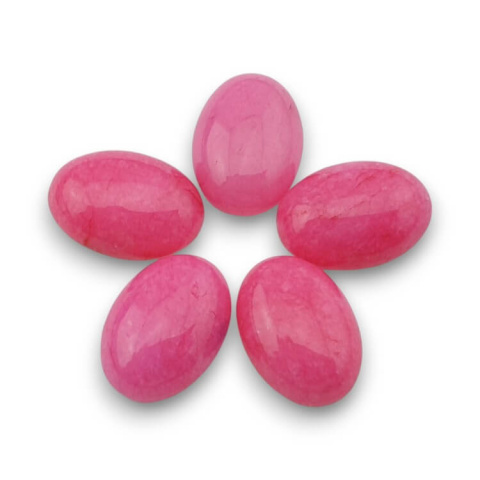 Pink jade cabochon 18x13 mm 1 pc Pink jade cabochon 18x13 mm 1 pc