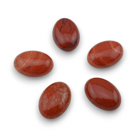 Jaspis czerwony kaboszon 18x13 mm 1 szt Jaspis czerwony kaboszon 18x13 mm 1 szt