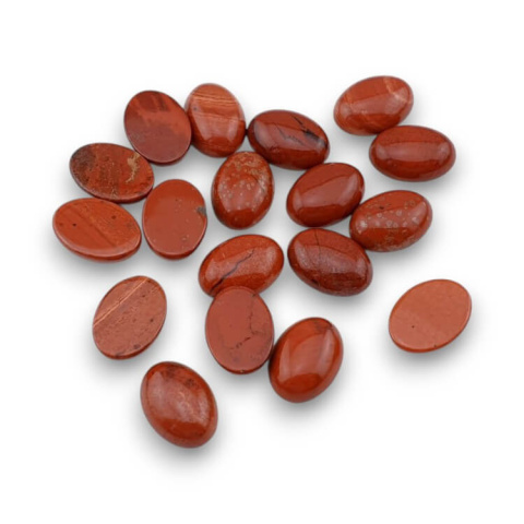 Jaspis czerwony kaboszon 18x13 mm 1 szt Jaspis czerwony kaboszon 18x13 mm 1 szt