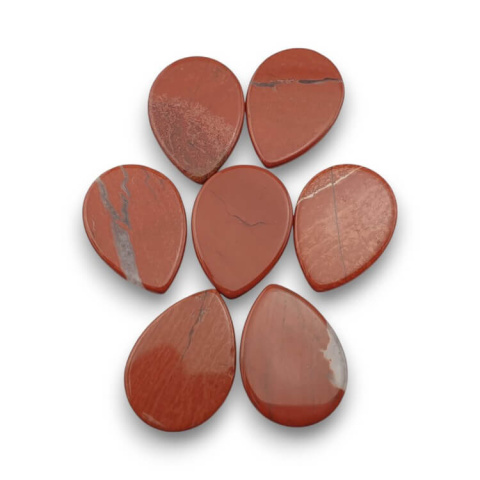 Jasper red cabochon teardrop 18x13 mm 1 pcs Jasper red cabochon teardrop 18x13 mm 1 pcs