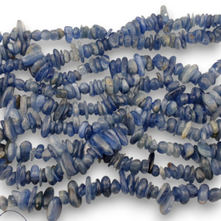 Kyanite chaff 5-14 mm cord 39 cm